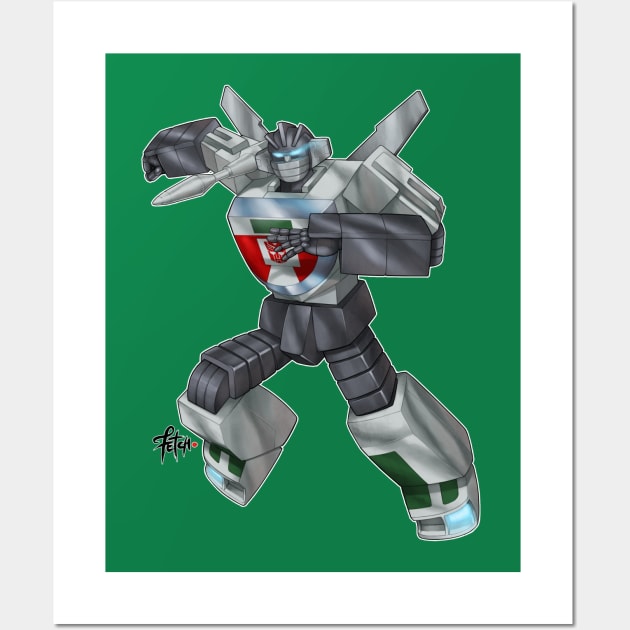 Wheeljack G1 Wall Art by Fetch